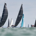 Teasing Machine flanked at the start of the Channel Race