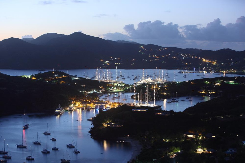 English Harbour at Night