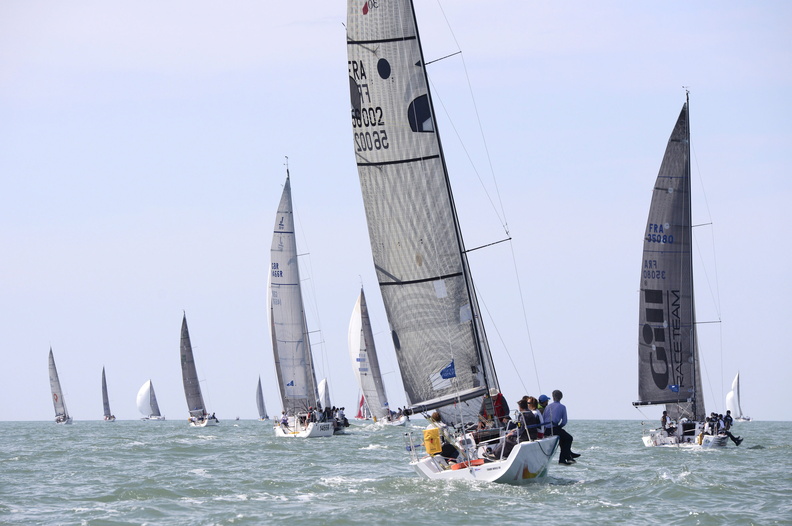 Some of the Fleet during todays Offshore Race
