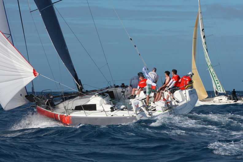 Ed Fishwick's Sunfast 3600, Redshift, sailed by Nick Cherry