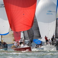 The fleet on Day 1 in the Solent