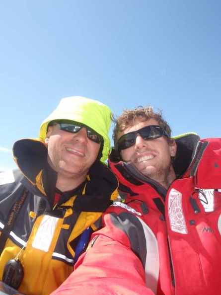 Ian Hoddle and Conrad Manning take a 'Rare selfie'