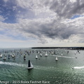 View of the fleet - the largest fleet in the race's history at 356 starters