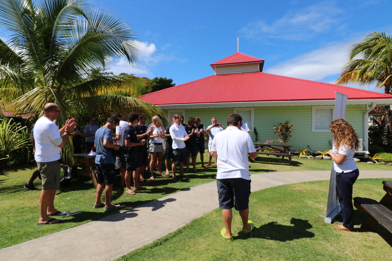 Multihull prizegiving Port Louis Marina