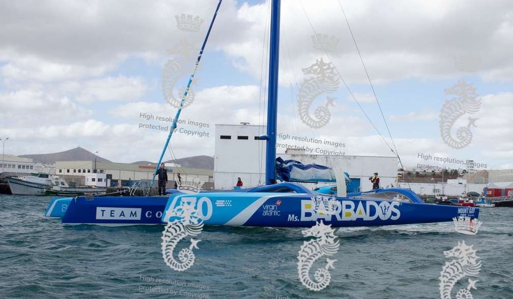 © Calero Marinas Tony Lawson's MOD70 Concise 10 arrives from UK to Marina Lanzarote