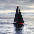 Comanche, the first monohull to round the Fastnet Rock