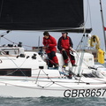 Bellino, sailed doublehanded by Deb Fish and Rob Craigie