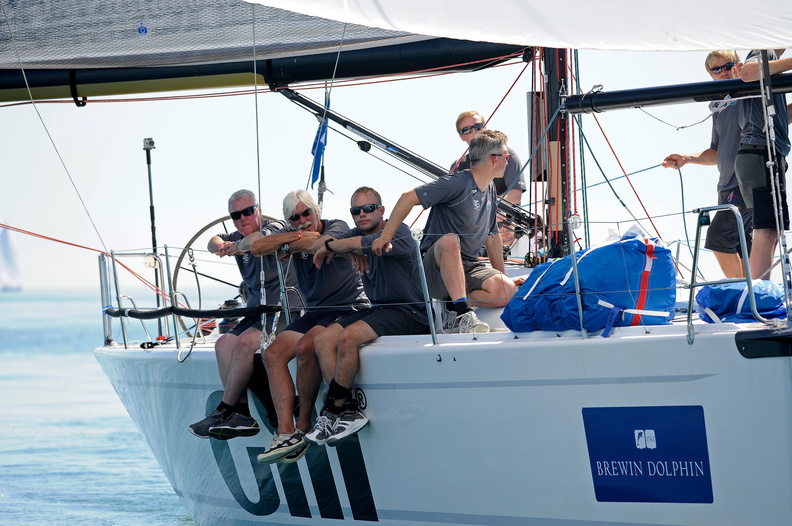 Day 3 of the Brewin Dolphin Commodores' Cup: Offshore Race Finish