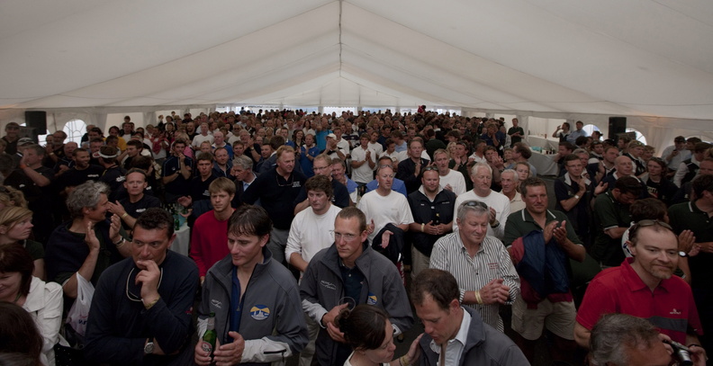 Rolex Fastnet Race Prizegiving at The Royal Citadel Barracks in Plymouth.
