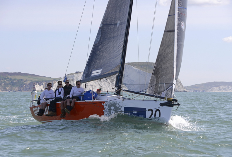 INO, Corby 36, owned by James Neville, sailing in day two's Offshore Race