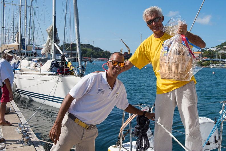 A Grenadian welcome basket for Bingo