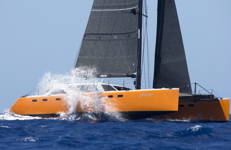 Phaedo powering to the finish line