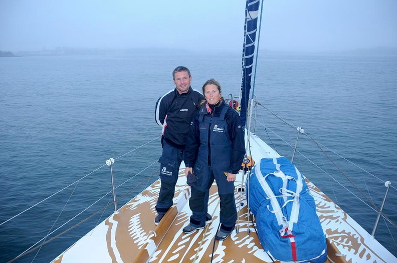 Fastnet Finish - Artemis Ocean Racing