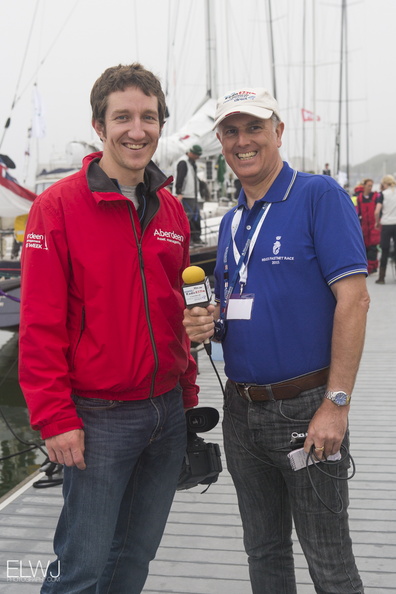 Nick and John from the Fastnet Radio team