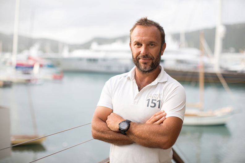 Aymeric Chappellier, skipper of Class40 Aina
