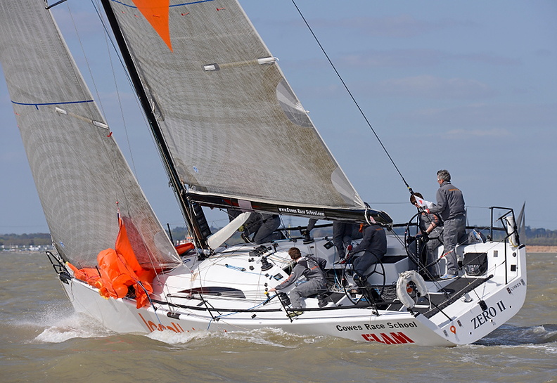 Zero II, Mills 39 skippered by James Gair and the Cowes Race School