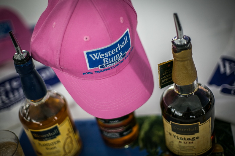 Pink Westerhall Rums caps for all the competitors