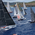 A spectacular start to the 2015 RORC Caribbean 600 in Antigua for IRC Zero and Canting Keel class