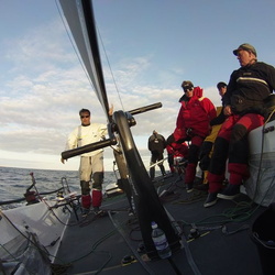 Photos taken on board during the 2013 Rolex Fastnet Race