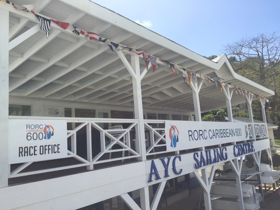 Race Office at AYC