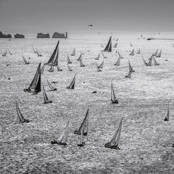 The Start of the 2013 Rolex Fastnet Race
