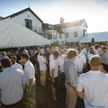 Crews enjoying the BDCC Opening Party at Cowes clubhouse