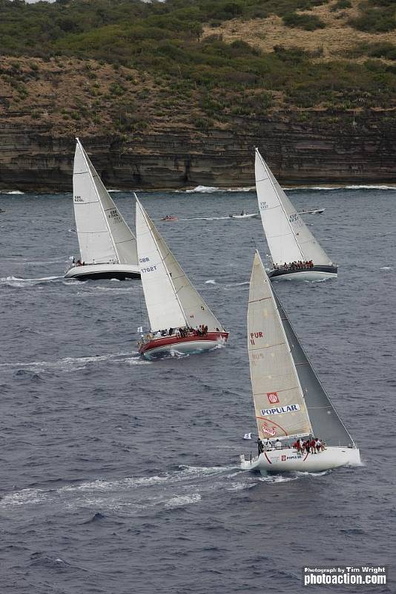 IRC One, Two, Three and Class40 Start