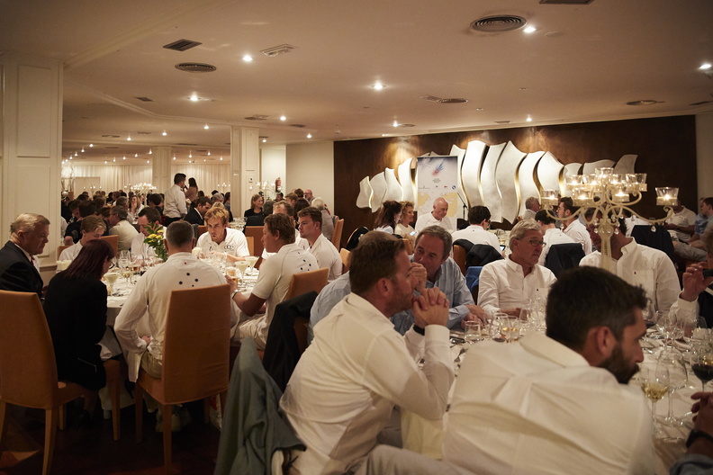 Crews enjoyed the Calero Marinas gala dinner before the start