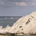 The 2015 Rolex Fastnet converging at The Needles