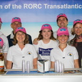  The RORC team with Westerhall Rums Anabelle and Nick Kingsman - ready to welcome crews © Calero Marinas