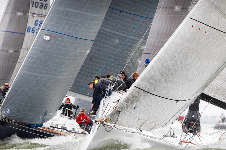 In amongst the action on day two of the RORC Easter Challenge