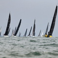 Fleet at the start of the Channel Race
