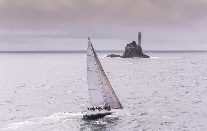 Northern Child passes the Fastnet Rock