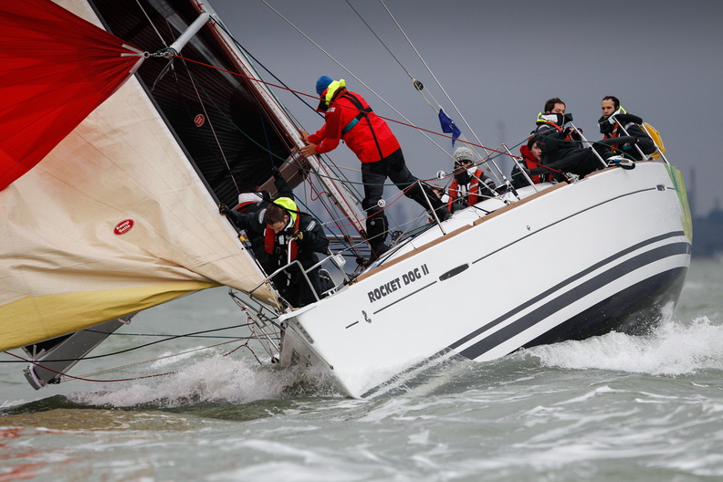 Rocketdog 2, Britannia Event's First 40, sailed by Owain Peters