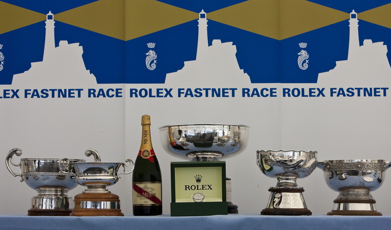 Rolex Fastnet Race Prizegiving at The Royal Citadel Barracks in Plymouth. Rolex Yacht-Master Timepiece