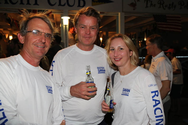 Crew of Sam van Holthe and Nick Fothergill's Swan 55 yawl, Swan Valhalla