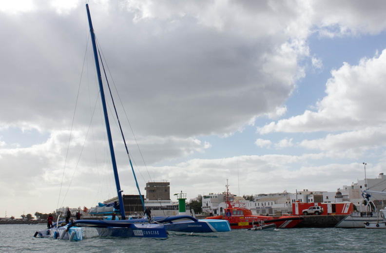 © Calero Marinas Tony Lawson's MOD70 Concise 10 arrives from UK to Marina Lanzarote