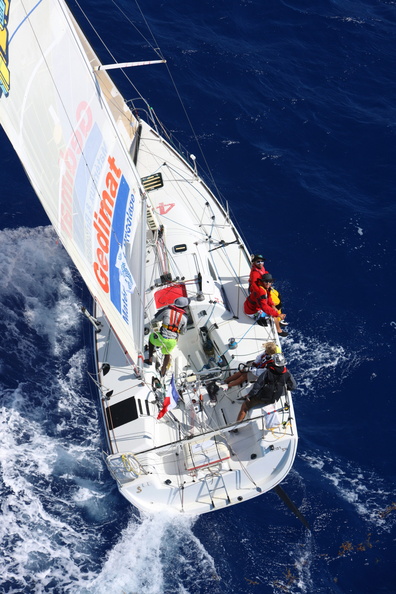 One of the four Guadeloupe Grand Large Figaro IIs, racing in CSA.