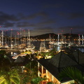 Antigua's Falmouth Harbour looks magnificent at night © Tim Wright/Photoaction.com
