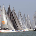 Some of the Fleet at the Start of Race Four