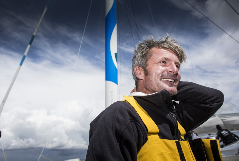 Sidney Gavignet, skipper of Musandam-Oman Sail