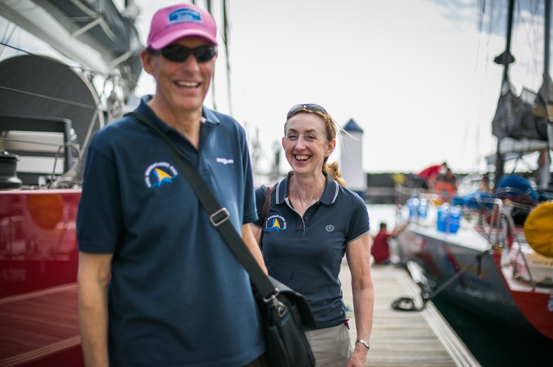 Stephen and Anthea Weekes - RORC Safety Team