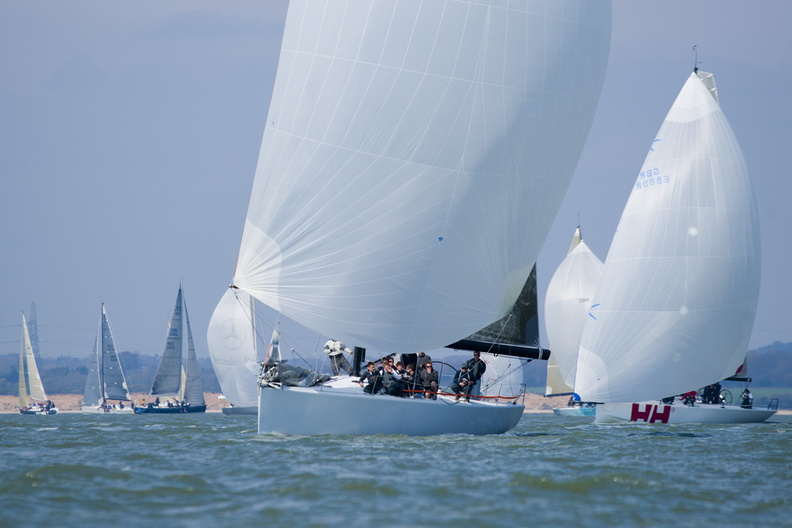 IRC One on the downwind leg