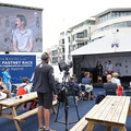 Recording the live-stream event from Cowes
