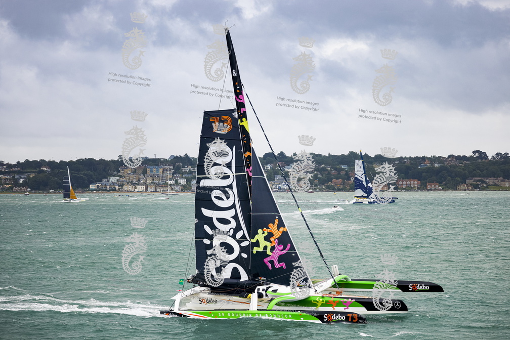 Sodebo scorches through the Solent