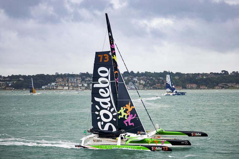 Sodebo scorches through the Solent