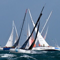 RL Sailing, Figaro 3, ahead of Tall Ships' Challengers 1 and 2
