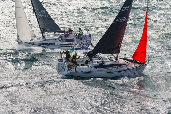 l-r: Purple Mist and Felix, both competing in IRC Four