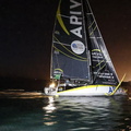 IMOCA Apivia arrives in Cherbourg