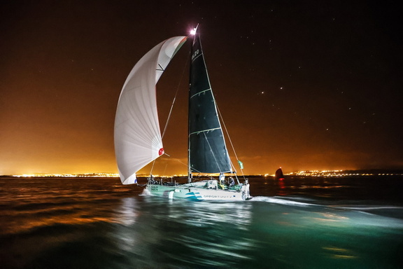 Figaro 3 RL Sailing arrives into Cherbourg early Friday morning